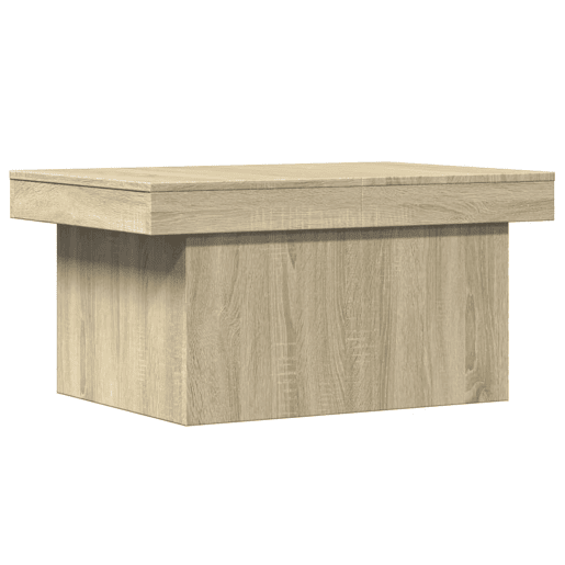 Mesa de Centro, Mesa baixa, 100x55x40 derivados de madeira carvalho sonoma
