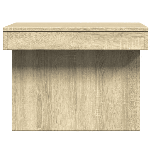 Mesa de Centro, Mesa baixa, 100x55x40 derivados de madeira carvalho sonoma