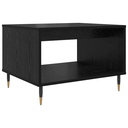 Mesa de Centro, Mesa baixa, Carvalho preto 60 x 50 x 40 cm