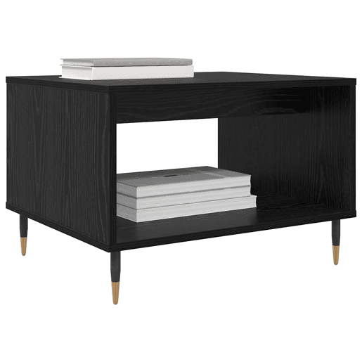 Mesa de Centro, Mesa baixa, Carvalho preto 60 x 50 x 40 cm