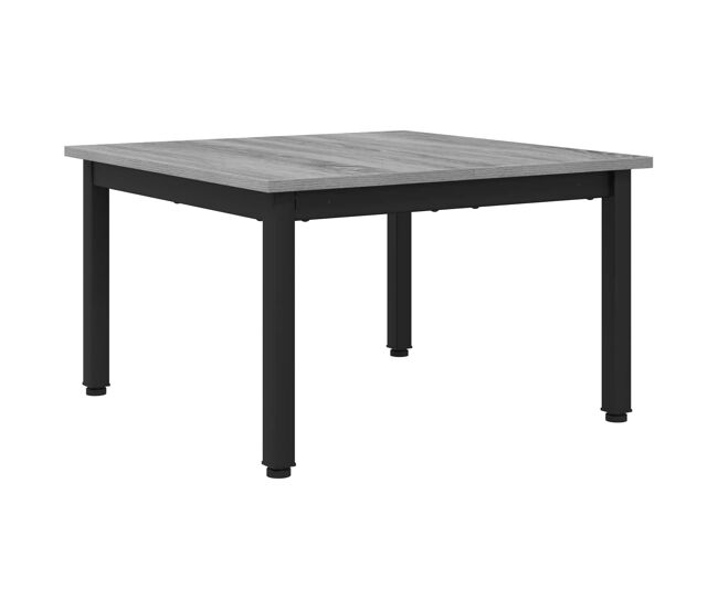 Mesa de café - mesa de centro - mesa baja gris sonoma 60 x 60 x 36 cm madera de ingeniería