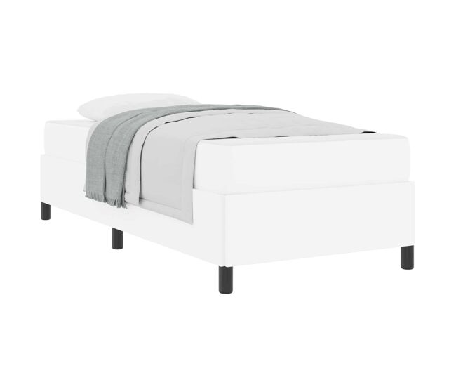 Estructura de cama individual para adultos con colchón 90 x 200 cm tela