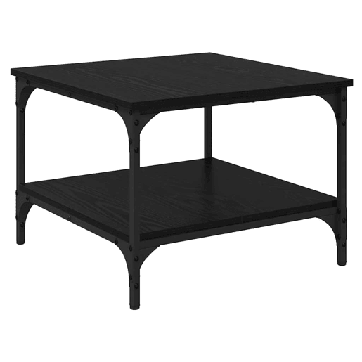 Mesa de Centro, Mesa baixa, Carvalho Preto 55 x 55 x 40 cm