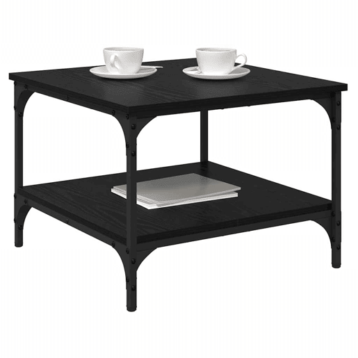 Mesa de Centro, Mesa baixa, Carvalho Preto 55 x 55 x 40 cm