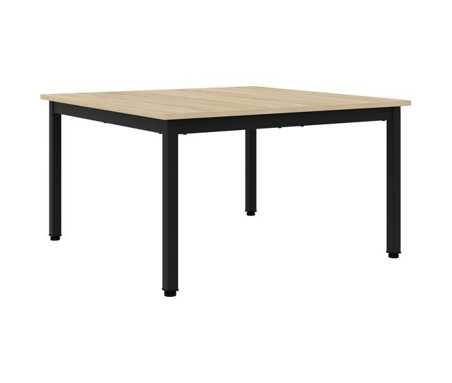 Mesa de café - mesa de centro - mesa baja sonoma 80 x 80 x 45 cm madera de ingeniería