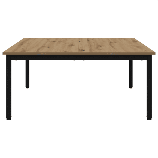 Mesa de Centro, Mesa baixa, Carvalho Artesanal 100 x 100 x 45 cm