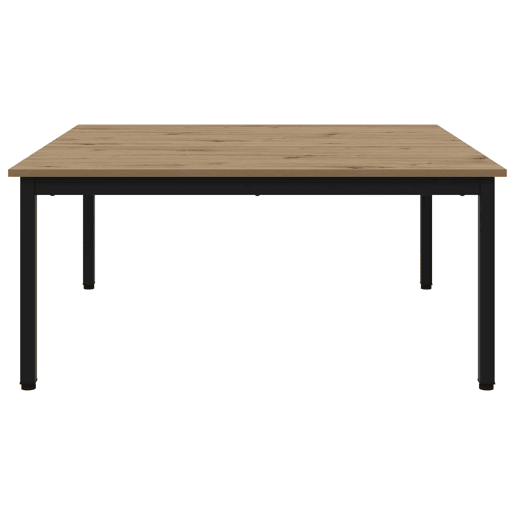 Mesa de Centro, Mesa baixa, Carvalho Artesanal 100 x 100 x 45 cm