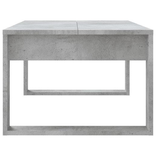 Mesa de Centro, Mesa baixa, 102x50x35 cm derivados madeira cinzento cimento Mesa de Centro, Mesa baixa, 102x50x35 cm derivados madeira cinzento cimento
