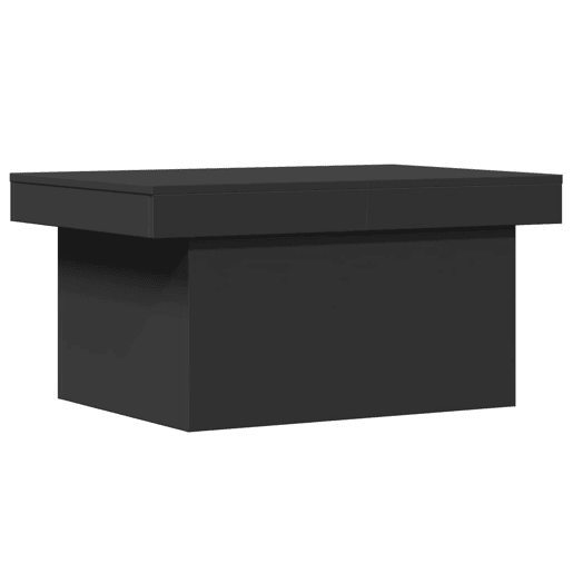Mesa de Centro, Mesa baixa, 100x55x40 cm derivados de madeira preto