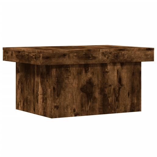 Mesa de Centro, Mesa baixa, 100x55x40 cm derivados madeira carvalho fumado