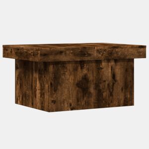 Mesa de Centro, Mesa baixa, 100x55x40 cm derivados madeira carvalho fumado