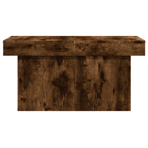Mesa de Centro, Mesa baixa, 100x55x40 cm derivados madeira carvalho fumado