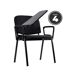 Pack 4 Sillas Ofis con Pala y Brazo Pack 4 Sillas Ofis con Pala y Brazo Negro