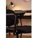 Pack 4 Sillas Ofis con Pala y Brazo Pack 4 Sillas Ofis con Pala y Brazo Negro