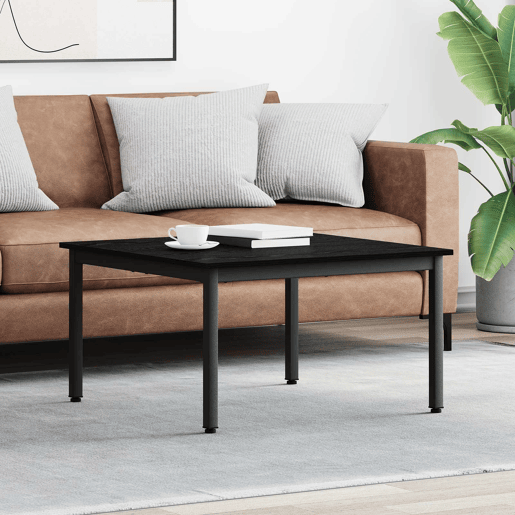 Mesa de Centro, Mesa baixa, Carvalho Preto 80 x 80 x 45 cm
