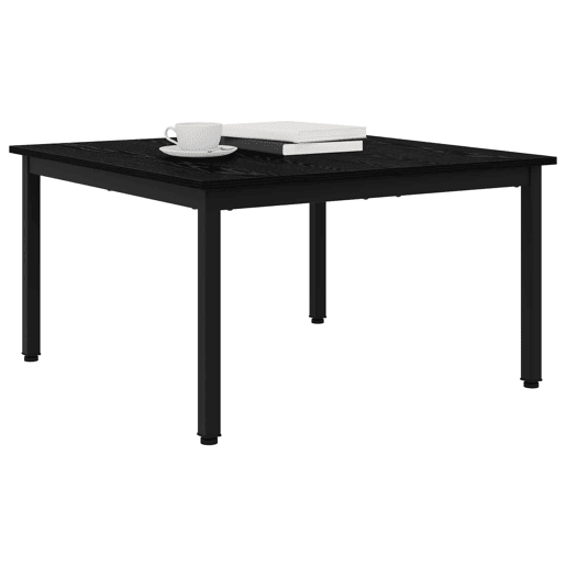 Mesa de Centro, Mesa baixa, Carvalho Preto 80 x 80 x 45 cm