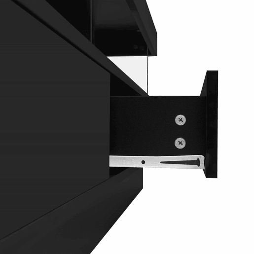 Armário TV com LED 160 cm - 3 compartimentos de vidro - Controlado por APP - Adequado para TV de 70u201D - Preto Armário TV com LED 160 cm - 3 compartimentos de vidro - Controlado por APP - Adequado para TV de 70u201D - Preto