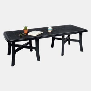 Mesa de Exterior para 12 Lugares em Plástico