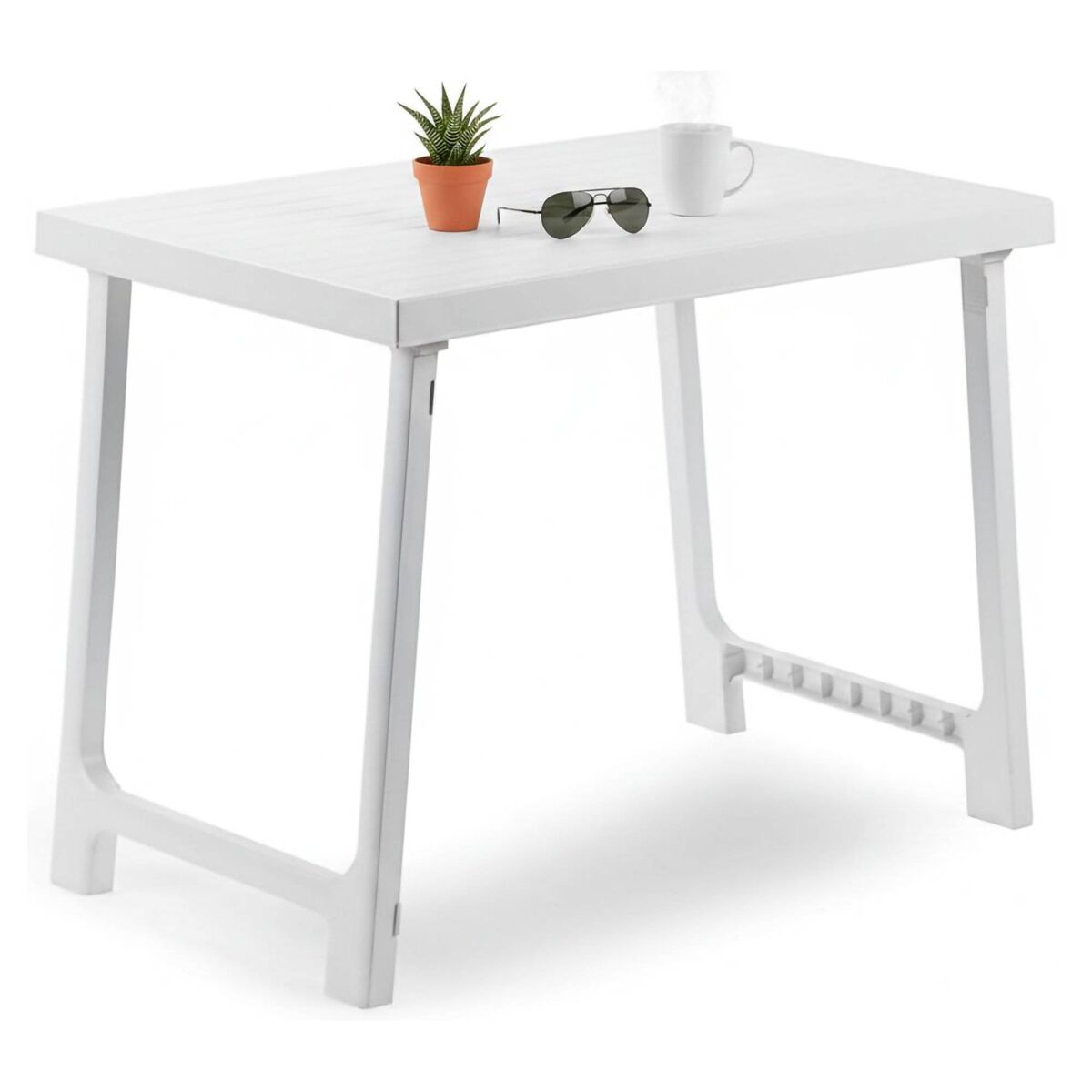 Mesa de exterior para 6 plazas de plástico