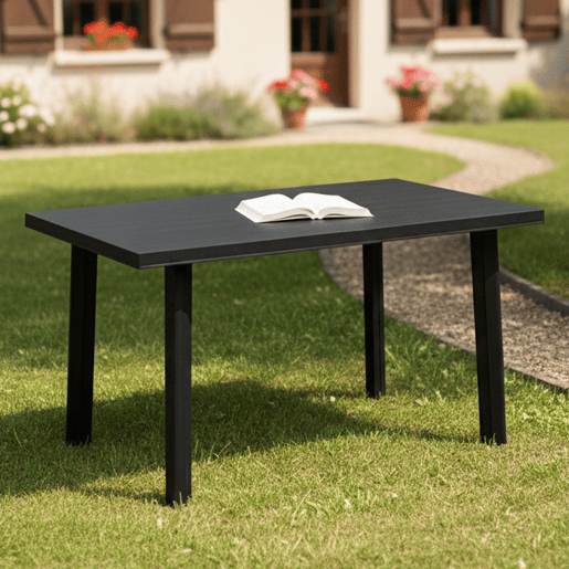 Mesa de Exterior 6 Lugares em Plástico Mesa de Exterior 6 Lugares em Plástico