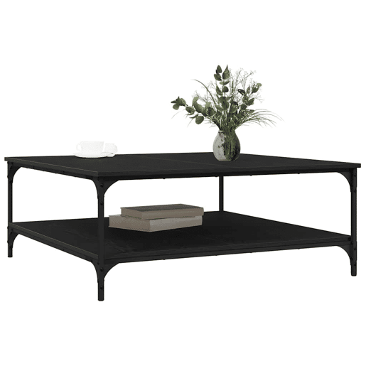 Mesa de Centro, Mesa baixa, Carvalho preto 100 x 100 x 40 cm