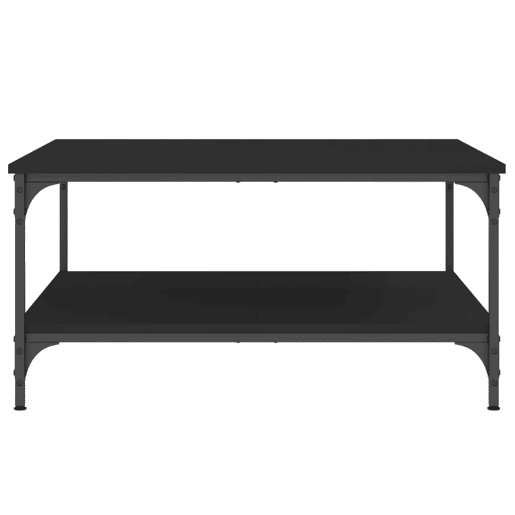 Mesa de Centro, Mesa baixa, 80x80x40 cm derivados de madeira preto