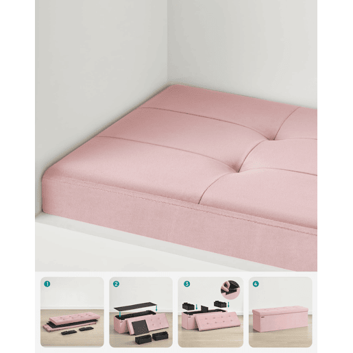 POUF a dobrar, rosa POUF a dobrar, rosa