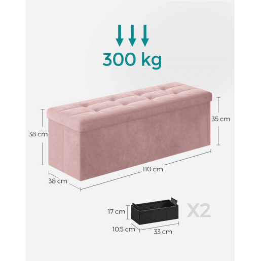 POUF a dobrar, rosa POUF a dobrar, rosa