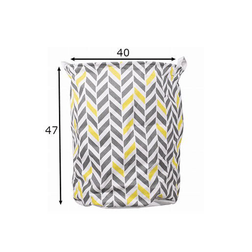 Cesto da roupa suja 80l, cinzentoamarelo Cesto da roupa suja 80l, cinzentoamarelo