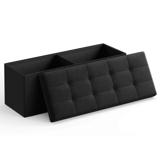 Dobrável POUF, preto Dobrável POUF, preto