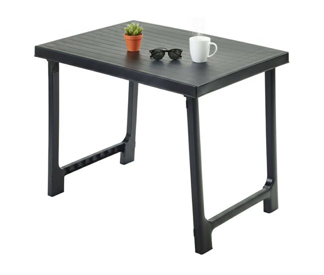 Mesa de exterior 6 plazas de plástico