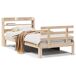 Estructura de cama individual para adultos 100x208 Estructura de cama individual para adultos 100x208 Blanco