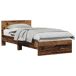 Estructura de cama individual para adultos Estructura de cama individual para adultos Madera