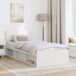 Estructura de cama individual para adultos Estructura de cama individual para adultos Blanco
