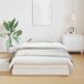 Estructura de cama individual para adultos Estructura de cama individual para adultos Blanco