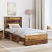 Estructura de cama individual para adultos Estructura de cama individual para adultos Marrón