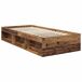 Estructura de cama individual para adultos Estructura de cama individual para adultos Marrón