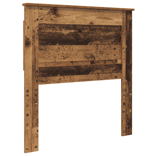 Estrutura de cama de solteiro para adultos com cabeceira Madeira antiga 90 x 190 cm