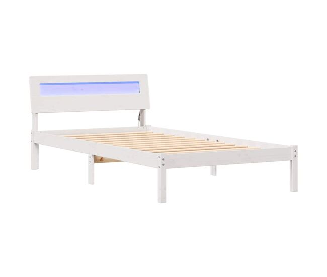 Estructura de cama individual para adultos - 100 x 200 cm madera de pino macizo