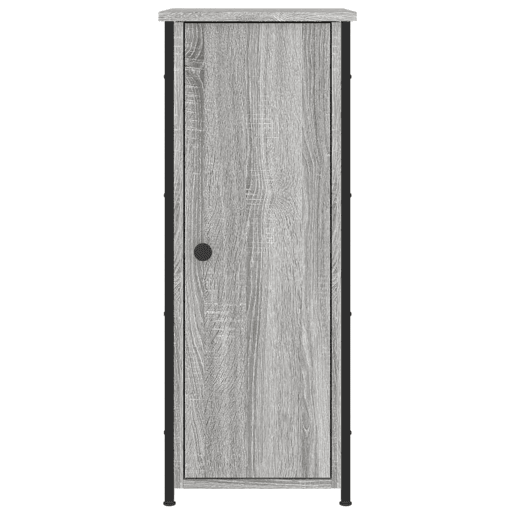 Soluna Home - Mesas de cabeceira Madeira trabalhada e ferro 2 piezas 32 x 42 x 80 cm
