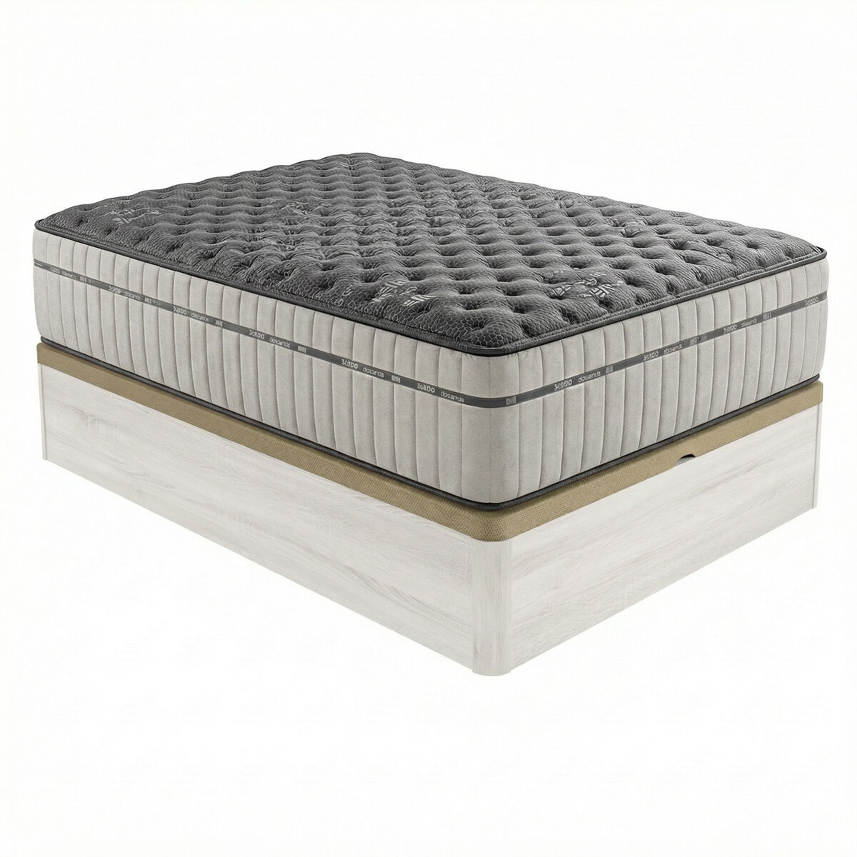 Pack Colchón Viscoelástico Gala + Canapé Madera Abatible