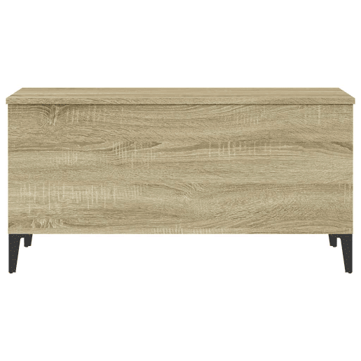 Mesa de Centro, Mesa baixa, 90x44,5x45 cm derivados madeira carvalho sonoma