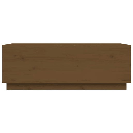 Mesa de Centro, Mesa baixa, 100x50x35 cm pinho maciço castanho mel