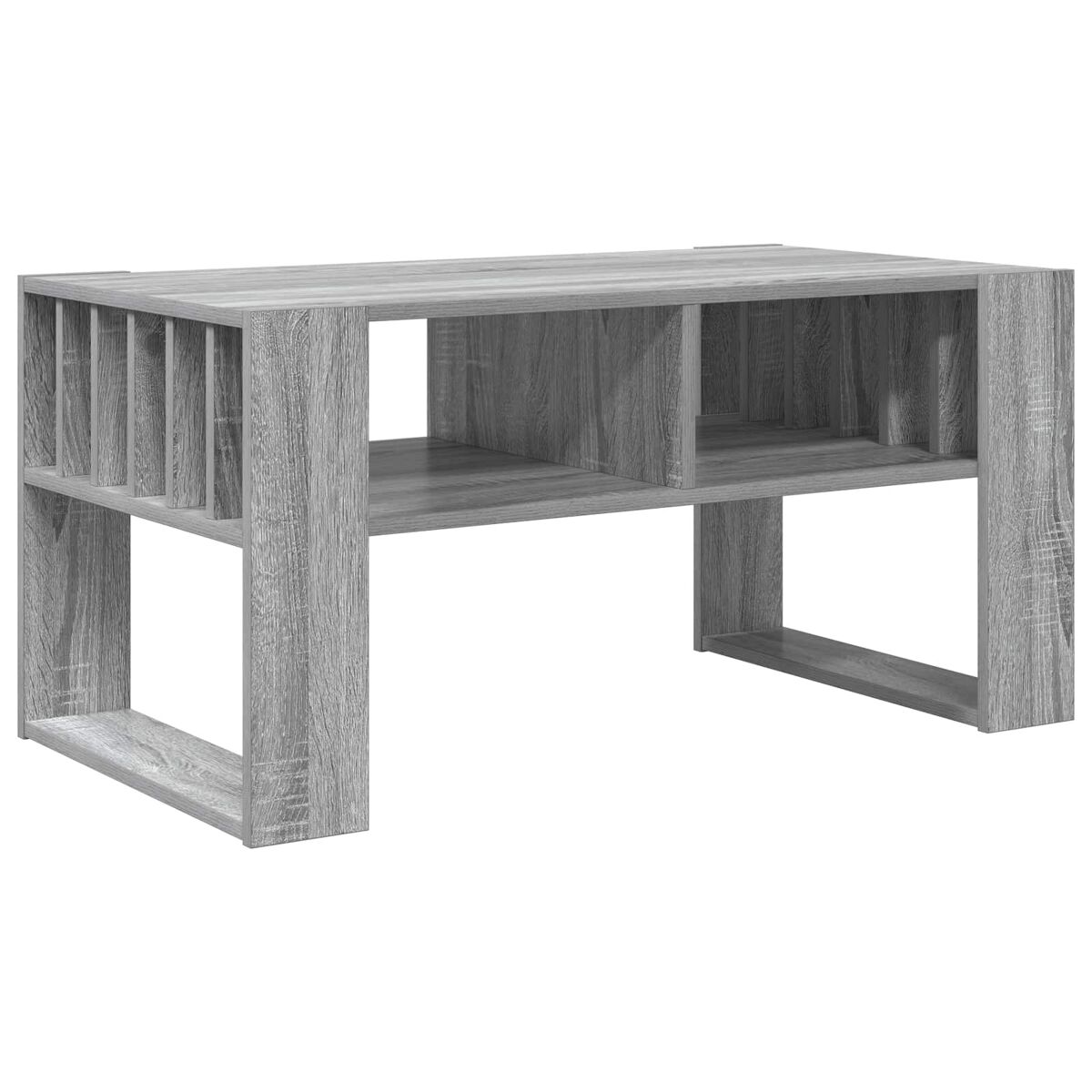 mesa de cafe - mesa de centro - mesa baja gris sonoma 92 x 495 x 45 cm madera de ingenieria