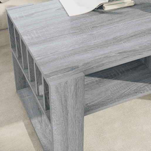 Mesa de Centro, Mesa baixa, Cinza Sonoma 92 x 49,5 x 45 cm