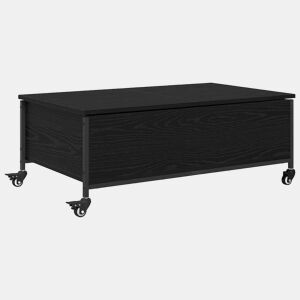 Mesa de Centro, Mesa baixa, Carvalho Preto 91 x 55 x 32 cm
