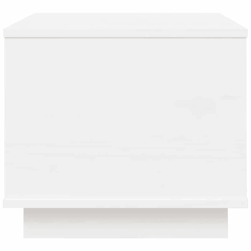 Mesa de Centro, Mesa baixa, 40x50x35 cm madeira de pinho maciça branco
