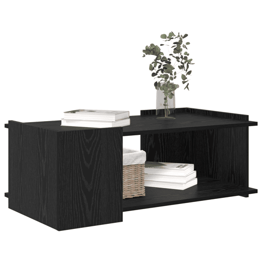 Mesa de Centro, Mesa baixa, Carvalho Preto 90 x 50 x 33 cm