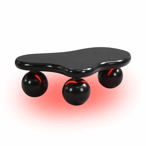Mesa de centro em estilo nuvens - 16 cores disponíveis - Design em forma de nuvem, pernas redondas - Preto
