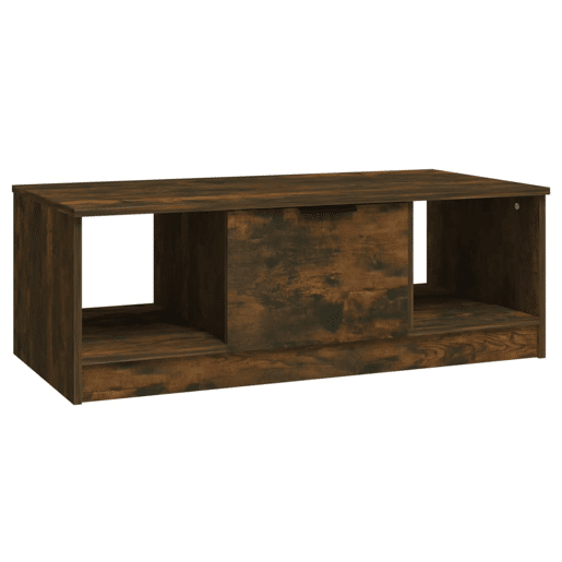 Mesa de Centro, Mesa baixa, 102x50x36 cm madeira processada carvalho fumado